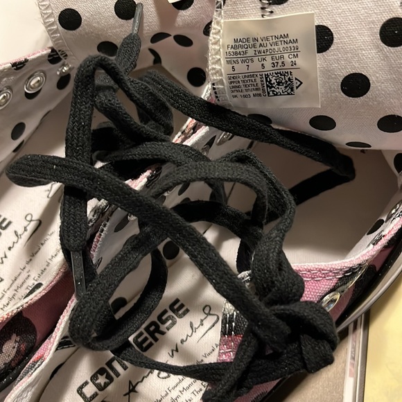 ππ¨πβ’β«οΈCONVERSE x Warhol x Marilynβ«οΈβ’ππ¨π - Picture 3 of 13